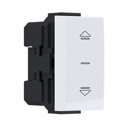 ^MODYS ΜΠΟΥΤΟΝ ΡΟΛΛΩΝ ΛΕΥΚΟ 1 ΣΤ. 2P 10A 250VAC IP20