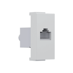 ^ MODYS ΠΡΙΖΑ ΔΙΚΤΥΟΥ ΙΒΟΥΑΡ  1 ΣΤ. RJ45 CAT.6A ΜΕ ΘΩΡΑΚΙΣΗ IP20