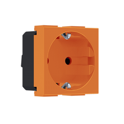^ MODYS ΠΡΙΖΑ ΣΟΥΚΟ ΑΣΦΑΛΕΙΑΣ ΠΟΡΤΟΚΑΛΙ ΑΝΤΙΒΑΚΤ. 2 ΣΤ. 2P+E 16A 250VAC IP20