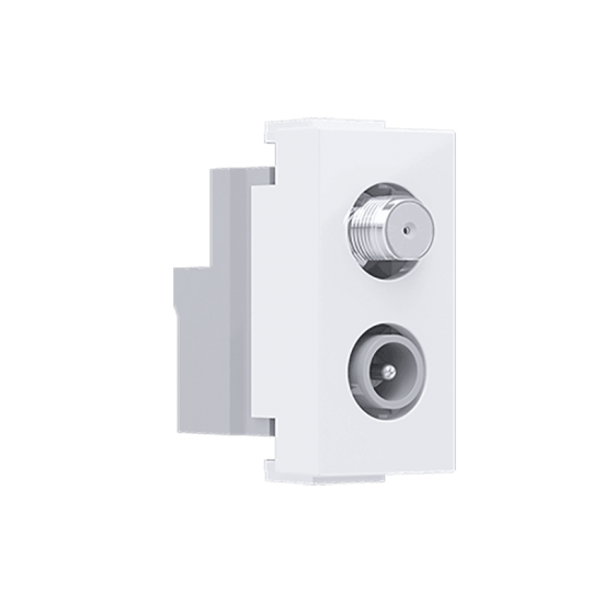 ^ MODYS ΠΡΙΖΑ ΤΗΛΕΟΡΑΣΗΣ SAT ΤV-R ΤΕΡΜΑΤΙΚΗ 1 ΣΤ.  ΛΕΥΚΗ IP20