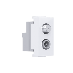 ^ MODYS ΠΡΙΖΑ ΤΗΛΕΟΡΑΣΗΣ SAT ΤV-R ΔΙΕΛΕΥΣΗΣ 1 ΣΤ. ΛΕΥΚΗ IP20 ^ MODYS ΠΡΙΖΑ ΤΗΛΕΟΡΑΣΗΣ SAT ΤV-R ΔΙΕΛΕΥΣΗΣ 1 ΣΤ. ΛΕΥΚΗ IP20