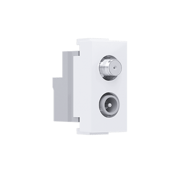 ^ MODYS ΠΡΙΖΑ ΤΗΛΕΟΡΑΣΗΣ SAT ΤV-R ΔΙΕΛΕΥΣΗΣ 1 ΣΤ.  ΛΕΥΚΗ IP20