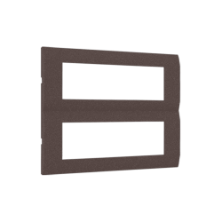 ^ MODYS ΠΛΑΙΣΙΟ 2x7 ΣΤ. ΣΚΟΥΡΟ ΚΑΦΕ