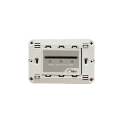 ^ MODYS ΚΑΡΤΟΔΙΑΚΟΠΤΗΣ RFID & ΒΑΣΗ ΣΤΗΡΙΞ. ΜΕ ΒΙΔΕΣ 3 ΣΤ. ΑΠΑΛΟ ΓΚΡΙ 24VDC IP20