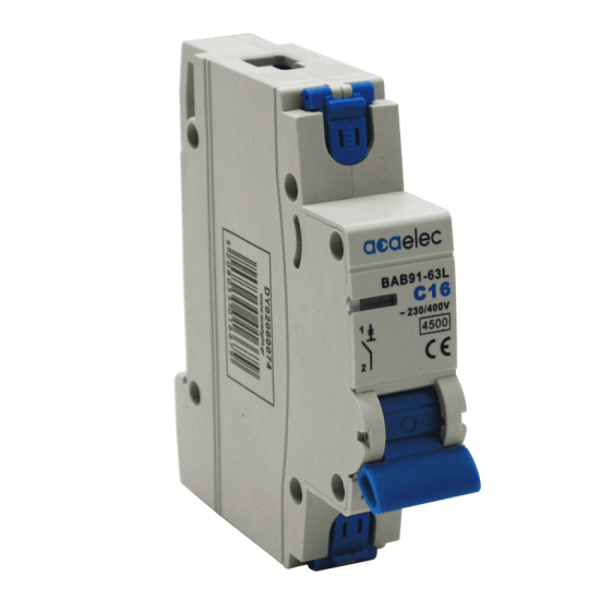 MCB 1P C16 4,5KA 1M