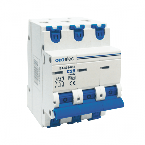 MCB 3P C25 6KA 3M