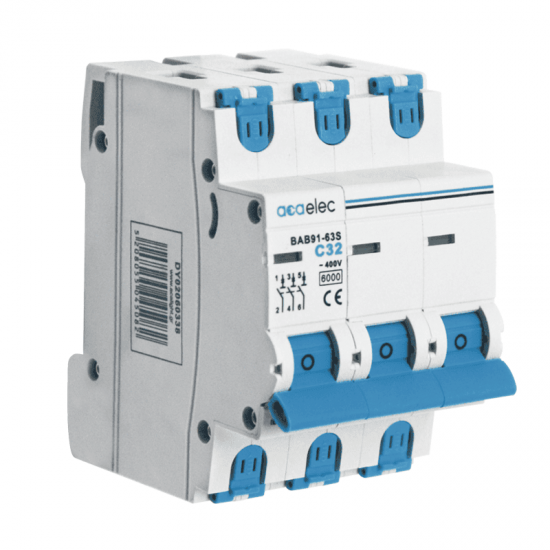 MCB 3P C32 6KA 3M