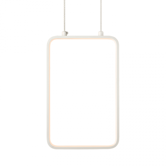 ^ΚΡΕΜΑΣΤΟ Φ/Σ LED 11W 3000K 1044LM ΛΕΥΚΟ ΜΕΤΑΛΛΙΚΟ 18X11XH136CM SYMETRIA