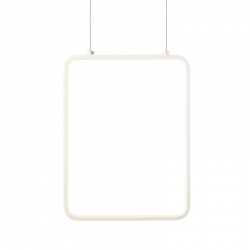 ^ΚΡΕΜΑΣΤΟ Φ/Σ LED 15W 3000K 1390LM ΛΕΥΚΟ ΜΕΤΑΛΛΙΚΟ 26X14XH142CM SYMETRIA