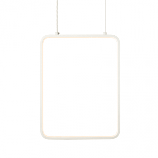 ^ΚΡΕΜΑΣΤΟ Φ/Σ LED 15W 3000K 1390LM ΛΕΥΚΟ ΜΕΤΑΛΛΙΚΟ 26X14XH142CM SYMETRIA