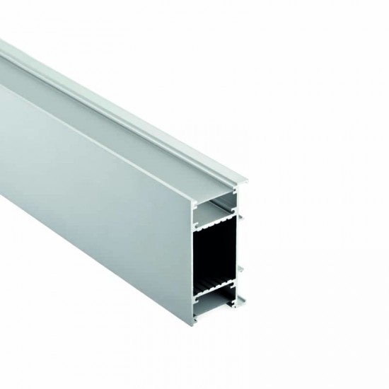 NIC UP-DOWN ALUMINUM PROFILE WITH OPAL PC DIFFUSER 2m/pc