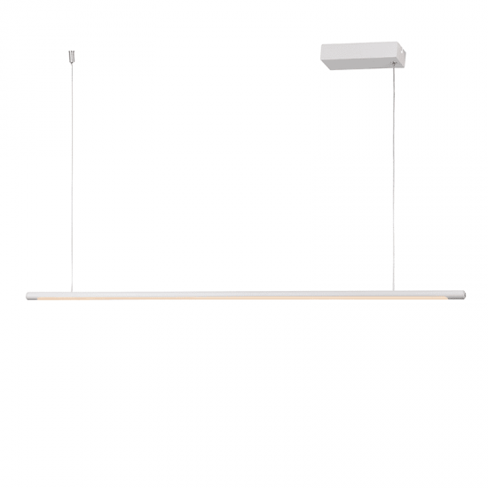 ^ΚΡΕΜΑΣΤΟ Φ/Σ LED 18W 3000K 920LM ΛΕΥΚΟ ΑΛΟΥΜΙΝΙΟ DIMMER ΑΦΗΣ 105Χ1,8ΧΗ150CM AVENUE