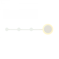 ^ΕΠΙΤΟΙΧΟ Φ/Σ LED 7W 3000K 560LM ΛΕΥΚΟ ΜΕΤΑΛΛΙΚΟ 70Χ7Χ15CM VALENTINO