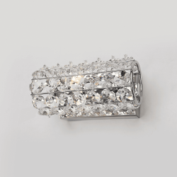 ^ΕΠΙΤΟΙΧΟ Φ/Σ 1ΧG9 ΚΡΥΣΤΑΛΛΟ+ΧΡΩΜΙΟ ΜΕΤΑΛΛΟ 15Χ10Χ7CM LIANNA