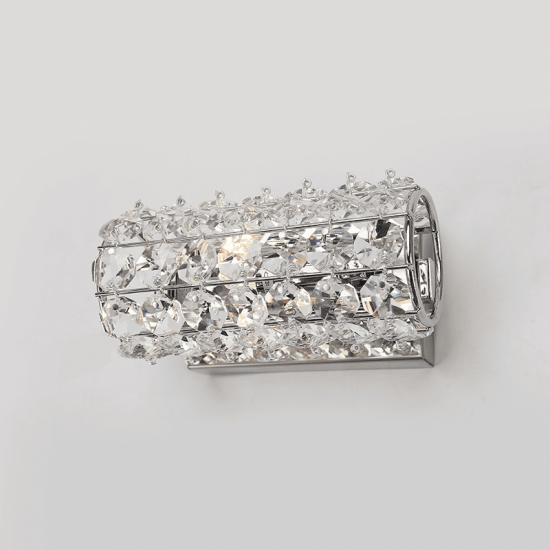 ^ΕΠΙΤΟΙΧΟ Φ/Σ 1ΧG9 ΚΡΥΣΤΑΛΛΟ+ΧΡΩΜΙΟ ΜΕΤΑΛΛΟ 15Χ10Χ7CM LIANNA