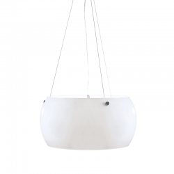 ΚΡΕΜΑΣΤΟ ΓΥΑΛΙ ΟΠΑΛ 3Χ60W E27 Φ40 Η128 PONTIAC