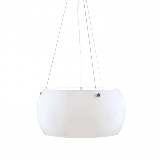 ΚΡΕΜΑΣΤΟ ΓΥΑΛΙ ΟΠΑΛ 3Χ60W E27 Φ40 Η128 PONTIAC