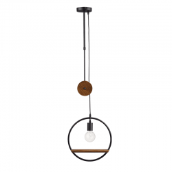 ^ΚΡΕΜΑΣΤΟ Φ/Σ 1ΧΕ27 ΜΕΤΑΛΛΙΚΟΣ ΚΡΙΚΟΣ Φ45 ROOTTORI