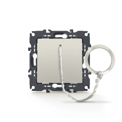 PRIME ΜΠΟΥΤΟΝ ΤΡΑΒΗΧΤΟ ΜΕ ΚΛΙΠ 1P 10A 250VAC IP20 ΙΒΟΥΑΡ