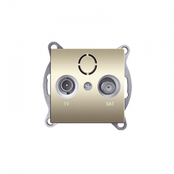 PRIME ΠΡΙΖΑ TV-SAT ΤΕΡΜΑΤΙΚΗ ΘΩΡΑΚΙΣΗ ΑΡΣΕΝΙΚΟ ΦΙΣ & F ΣΥΝΔΕΣΜΟΣ IP20 MAT ΣΑΜΠΑΝΙΖΕ