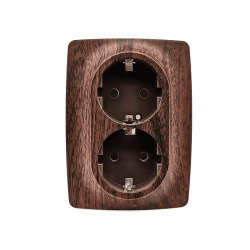 PRIME ΠΡΙΖΑ ΣΟΥΚΟ ΑΣΦΑΛΕΙΑΣ 2x2P+E 16A 250VAC IP20 ΞΥΛΟ