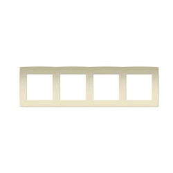 PRIME ΠΛΑΙΣΙΟ 4 ΘΕΣΕΩΝ IP20 ΙΒΟΥΑΡ