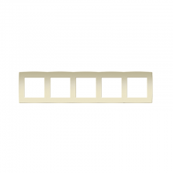 PRIME ΠΛΑΙΣΙΟ 5 ΘΕΣΕΩΝ IP20 ΙΒΟΥΑΡ