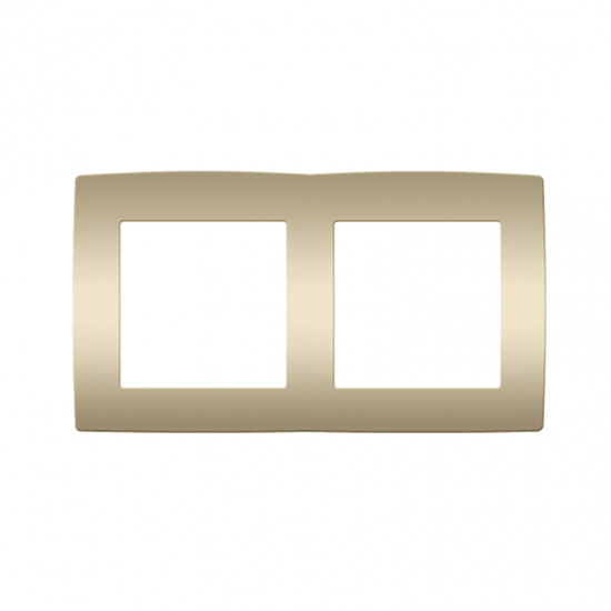 PRIME ΠΛΑΙΣΙΟ 2 ΘΕΣΕΩΝ IP20 MAT ΣΑΜΠΑΝΙΖΕ