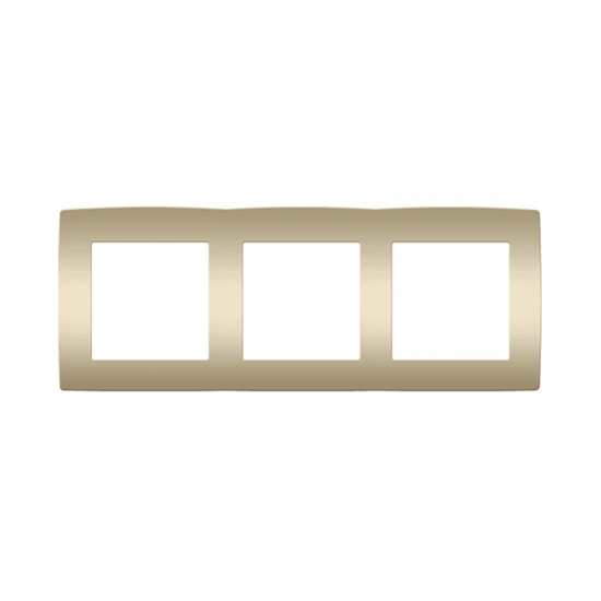 PRIME ΠΛΑΙΣΙΟ 3 ΘΕΣΕΩΝ IP20 MAT ΣΑΜΠΑΝΙΖΕ