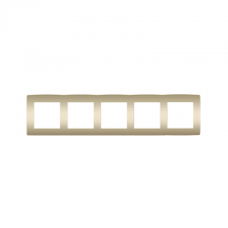 PRIME ΠΛΑΙΣΙΟ 5 ΘΕΣΕΩΝ IP20 MAT ΣΑΜΠΑΝΙΖΕ