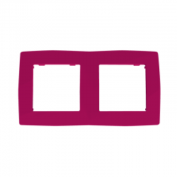 PRIME ΠΛΑΙΣΙΟ 2 ΘΕΣΕΩΝ IP20 ΡΟΖ