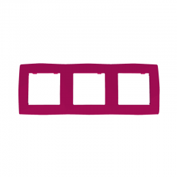 PRIME ΠΛΑΙΣΙΟ 3 ΘΕΣΕΩΝ IP20 ΡΟΖ