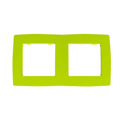 PRIME ΠΛΑΙΣΙΟ 2 ΘΕΣΕΩΝ IP20 ΛΑΧΑΝΙ