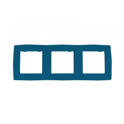 PRIME ΠΛΑΙΣΙΟ 3 ΘΕΣΕΩΝ IP20 ΓΑΛΑΖΙΟ