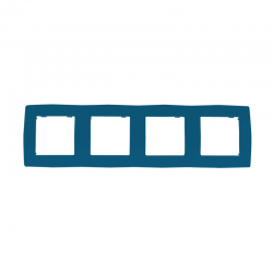 PRIME ΠΛΑΙΣΙΟ 4 ΘΕΣΕΩΝ IP20 ΓΑΛΑΖΙΟ