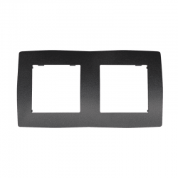 PRIME ΠΛΑΙΣΙΟ 2 ΘΕΣΕΩΝ IP20 ΓΚΡΙ