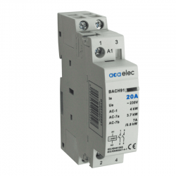 CONTACTOR 20A 2NO 230V 1M CONTACTOR 20A 2NO 230V 1M