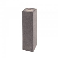 ^ΤΕΤΡΑΓΩΝΟ ΕΠΙΤΟΙΧΟ ΦΩΤΙΣΤΙΚΟ UP-DOWN IP65 2XGU10 ΜΑΥΡΟ ΤΣΙΜΕΝΤΟ