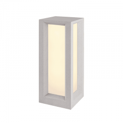 ^ΦΩΤΙΣΤΙΚΟ ΚΗΠΟΥ 560MM IP65 3xE27 Max.7W ΛΕΥΚΟ ΤΣΙΜΕΝΤΟ & PC ΚΑΛΥΜΜΑ