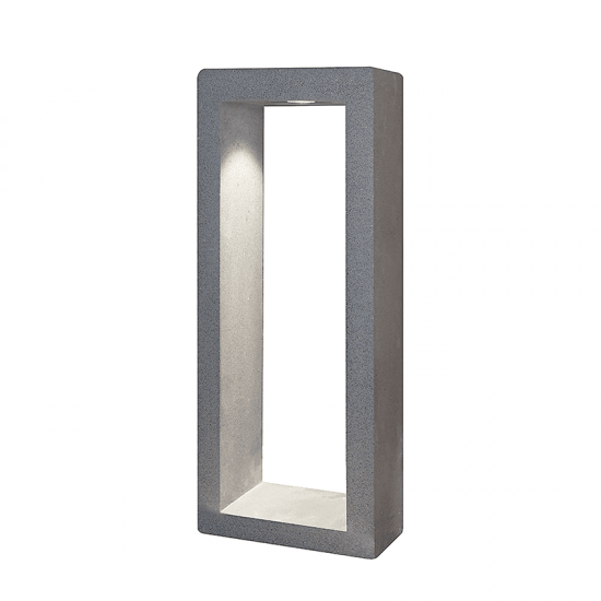 ^ΦΩΤΙΣΤΙΚΟ ΚΗΠΟΥ LED 5W 130LM 230V AC 3000K RA80 IP65 30.000HRS ΜΑΥΡΟ ΤΣΙΜΕΝΤΟ