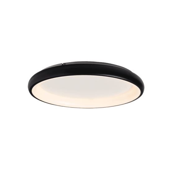 ^ΟΡΟΦΗΣ Φ/Σ LED 48W 3000K 4610LM ΜΑΥΡΟ ΜΕΤΑΛΛΙΚΟ D61XH8,5CM DIANA