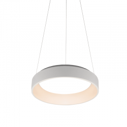 ^ΚΡΕΜΑΣΤΟ Φ/Σ LED 48W 3000K 2630LM ΛΕΥΚΟ ΜΕΤΑΛΛΙΚΟ D60XH120CM APOLLO