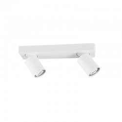 ^ΕΠΙΤΟΙΧΟ Φ/Σ 2XGU10 ΛΕΥΚΟ ΑΛΟΥΜΙΝΙΟ 32Χ7Χ11CM ELITIS