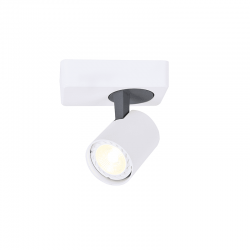 ^ΕΠΙΤΟΙΧΟ Φ/Σ 1XGU10 ΛΕΥΚΟ ΑΛΟΥΜΙΝΙΟ 13Χ7Χ12CM DISCO