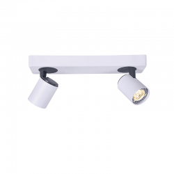 ^ΕΠΙΤΟΙΧΟ Φ/Σ 2XGU10 ΛΕΥΚΟ ΑΛΟΥΜΙΝΙΟ 32Χ7Χ12CM DISCO