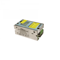 ^METAL CV LED DRIVER 12W 230V AC-24V DC 0.5A IP20 WITH TERMINAL