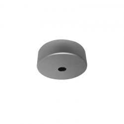 CEILING MATT GREY ROSET Φ80Χ30mm
