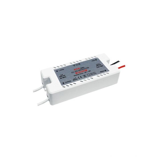 ^MINI PLASTIC CV LED DRIVER 18W 230V AC-24V DC 0.75A IP20 WITH CABLES