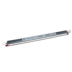 ^LINEAR METAL CV LED DRIVER 36W 230V AC-12V DC 3A IP67 WITH CABLES