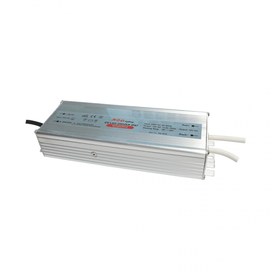 ^METAL CV LED DRIVER 150W 230V AC-12V DC 12.5A IP67 WITH CABLES ^METAL CV LED DRIVER 150W 230V AC-12V DC 12.5A IP67 WITH CABLES